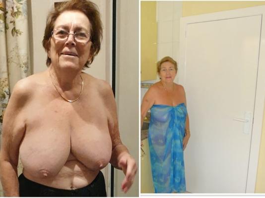 Velha e feia boceta Rebecca de Chelmsford Pigcunt