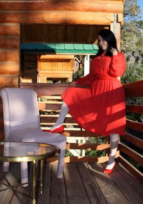 DDDelicious - Rotes Kleid