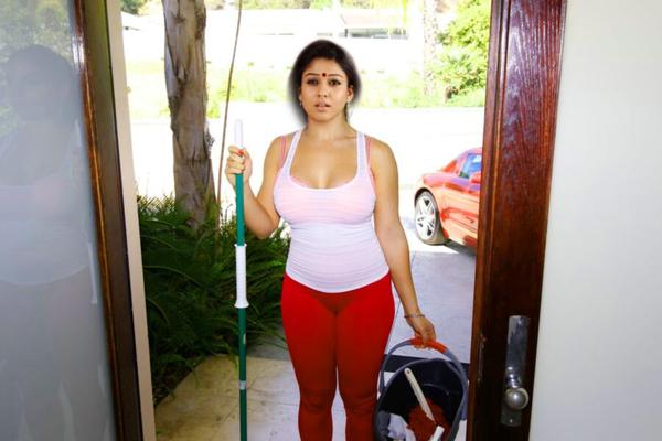 Nayanthara como Serva Empregada