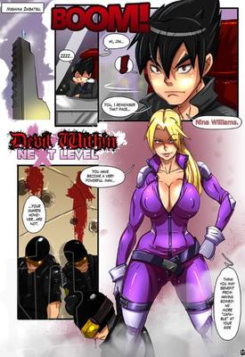 Quadrinhos de Tekken Nina Williams