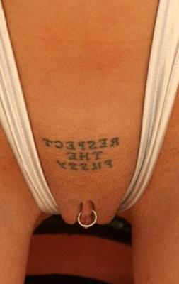 Filles avec des piercings :