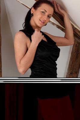Busty Cuties - NANCY - Black Dress