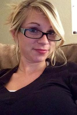 Busty blonde wife Krystal loves to show