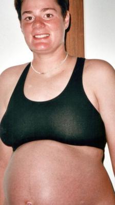 Big Pregnant Tits in Bras