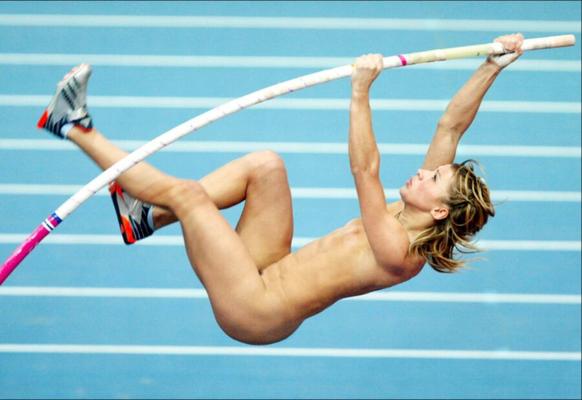 Nacktsport und Sportler