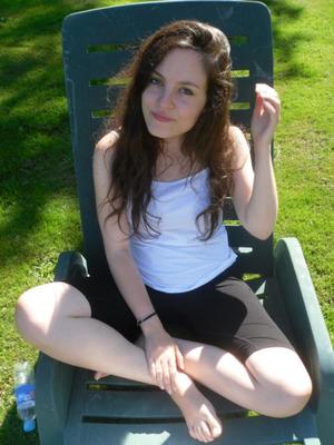 Busty teen slut exposed in about 50 stolen pics!