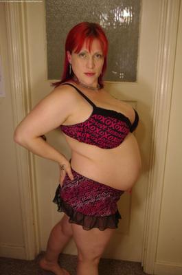 Seios inchados / barriga de grávida