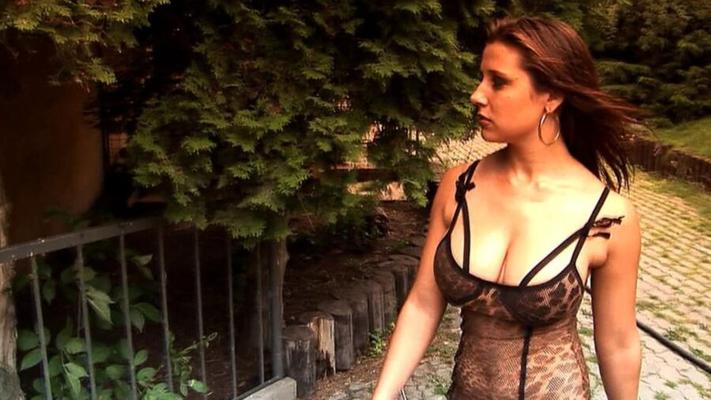 Erica Campbell - Leopard Lingerie Strip