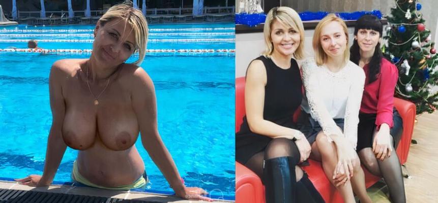 Enorme DD Ucraniana Cougar Svetlana