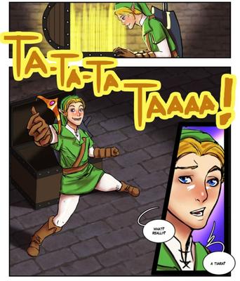 (Legend of Zelda) Transformação repentina - gênero dobrador(portuguese)