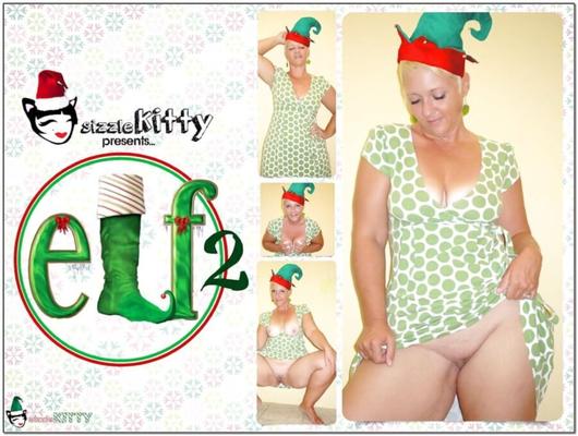 Horny slut pawg milf sizzle KITTY CHRISTMAS! whooty asshole