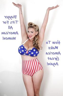 Comment rendre à l'Amérique sa grandeur ! Des seins plus gros pour toutes les femmes américaines !