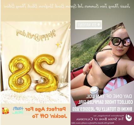 Тинка Jessie Thong в воскресном утреннем рывке в бикини