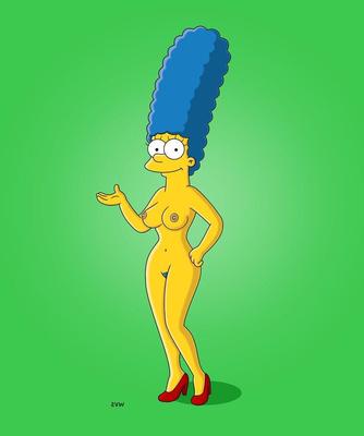 Wvs marge simpson nue
