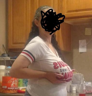 BBWに露出した妻