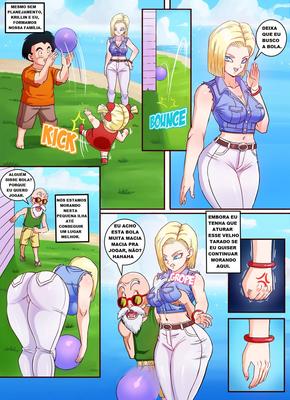 Pink Pawg Android et Master Roshi (Portugais)
