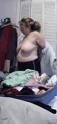 Spy on older woman