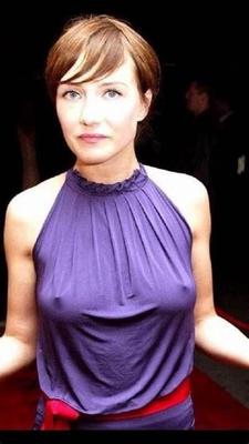 No Bra under Outfit 