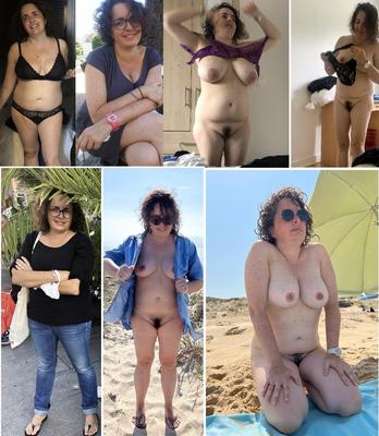 Women wearing glasses dressed & undressed gallery 