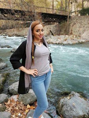 Iranisches Mädchen heißes Selfie