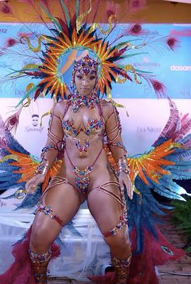 Bajan Carnival Tits n Muschi