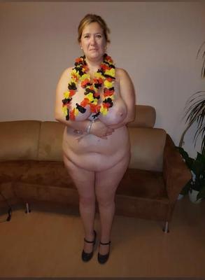 BBW alemán tetona