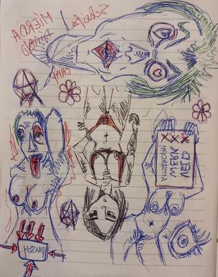 Erotic drawings