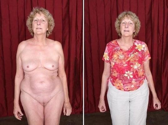 Alter MILFS -Kleidung aus aus