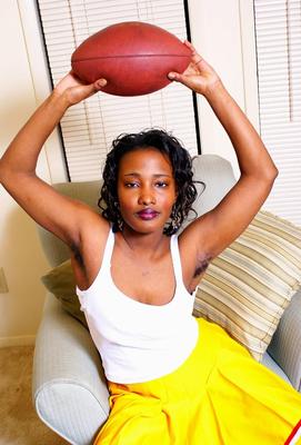 Gorgeous haury ebony teen with large saggy tits reesie