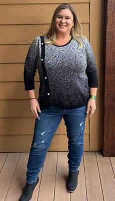 User submission of his sexy blonde fat chubby wife with big tits