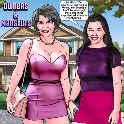 Owners and Mansluts: Original Toons by Greggan