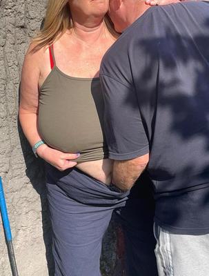 Mature titted wife