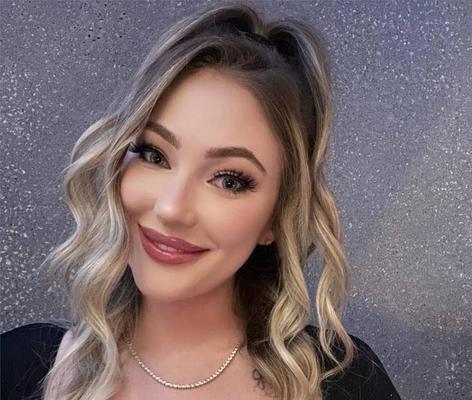 ARIA CANADIAN BIG BOOBS Buttie Blonde Mädchen gemischte heiße Aufnahmen