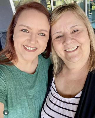 Mother and daughter 