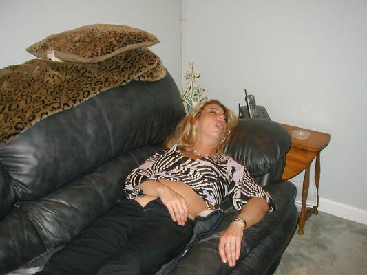 Drunk Kelly passed out naked 