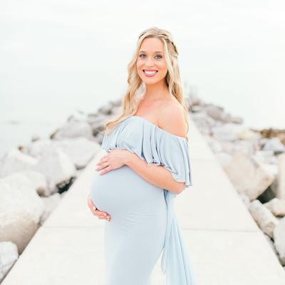 Blonde Pregnant Perfection Motherload