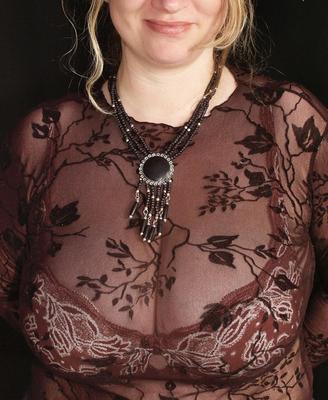 Busty MILF Sluts presenting her BIG TITS CLEAVAGE