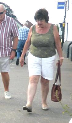 Summer Candid Creeps Busty Granny Full Tits Extended Gallery