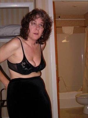 Unaware nerdy housewife exposed by husband