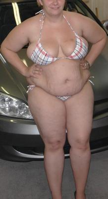 Modèle de bikini amateur BBW