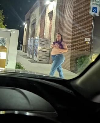 BBW exhib outdoor wife