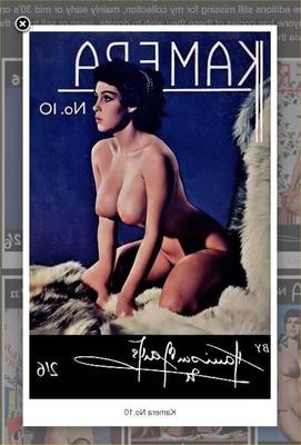 Bare girls posing in magazines 